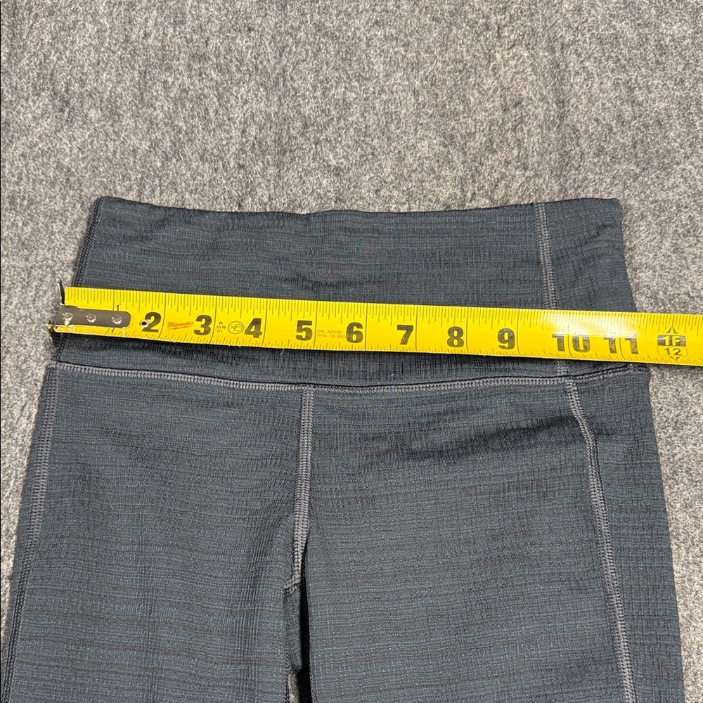 Athleta Charcoal, Blue & Green Leggings - Picture 6 of 6